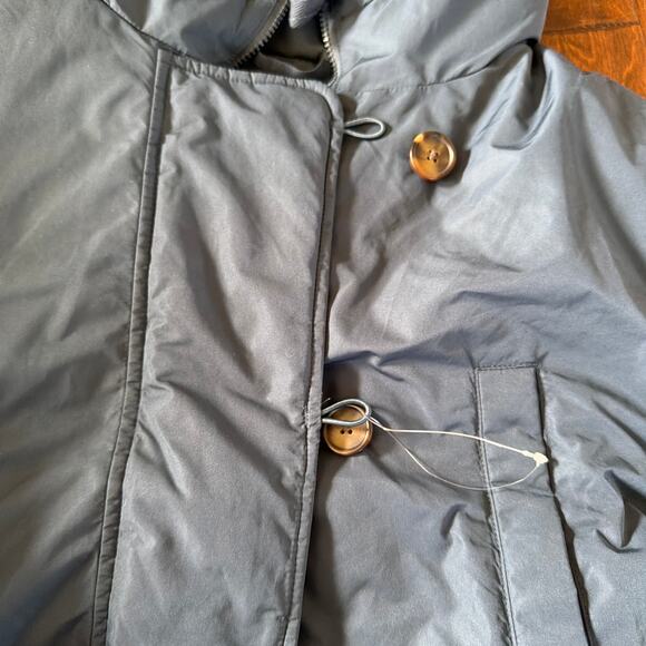 Universal Thread Women’s Parker Jacket Large Winter Hooded Blue - Picture 2 of 6